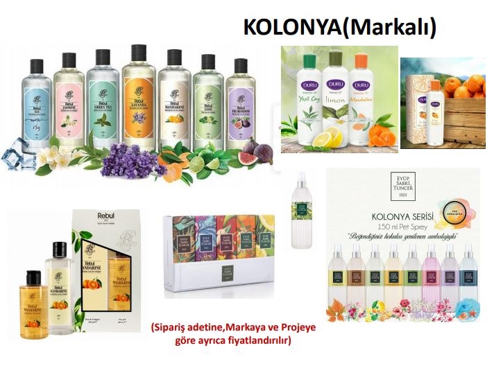 Kolonya ( Markalı )